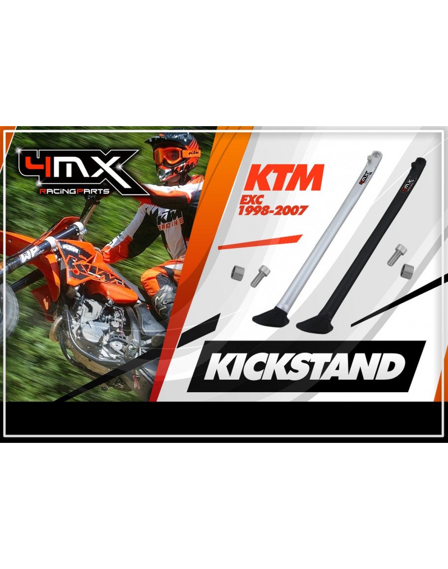 Stojan 4MX Kickstand KTM EXC/EXCF 19982007 čierny